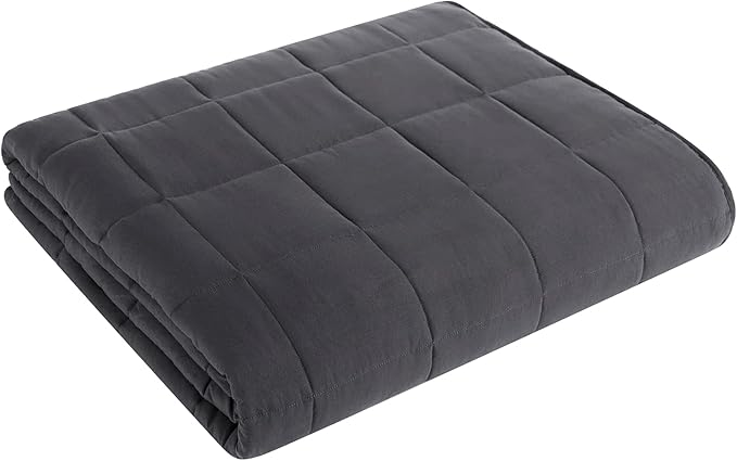 Weighted Blanket King Size Cooling Breathable Heavy Blanket Microfiber Material by LAGRATY