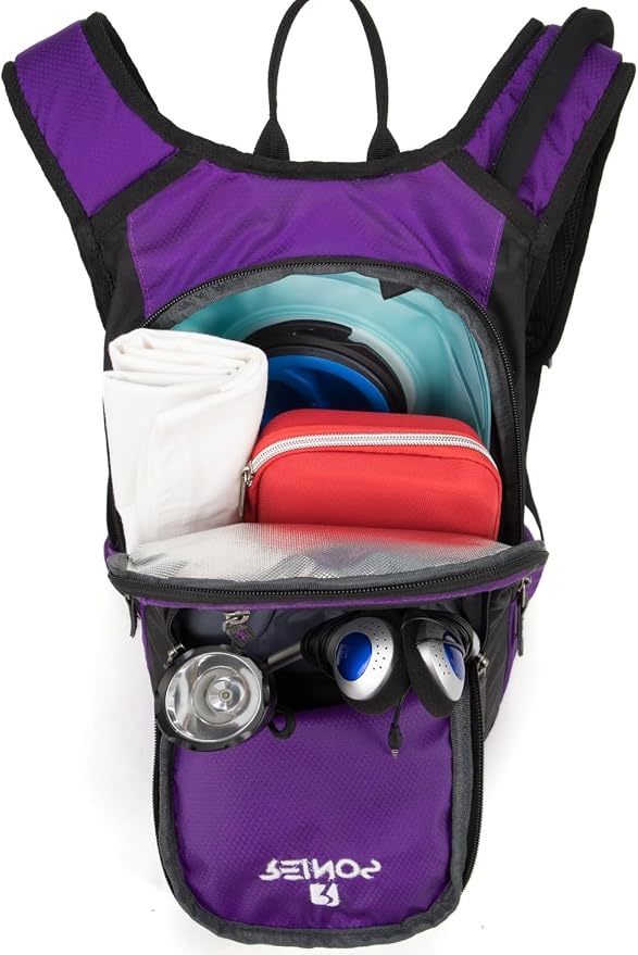 Hydration Pack Backpack with 3L Water Bladder - Image 9