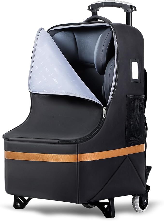 Padded Car Seat Travel Bag for Airplane by Tonyeee