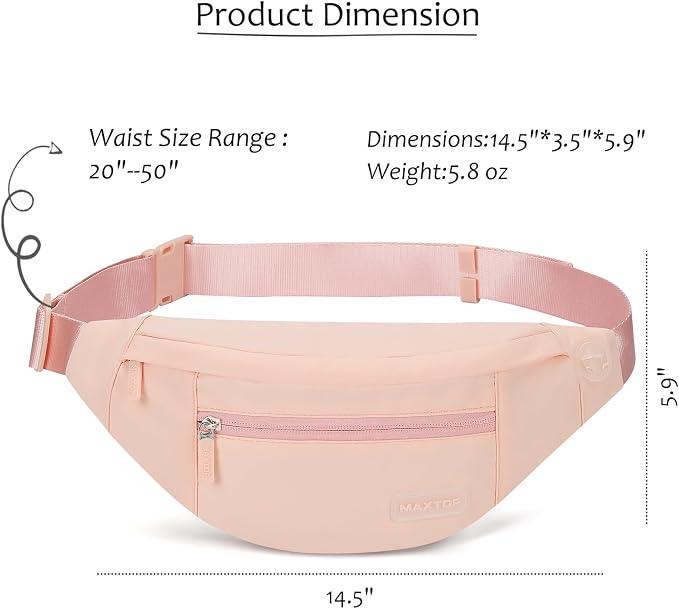 MAXTOP Large Crossbody Fanny Pack - Image 4