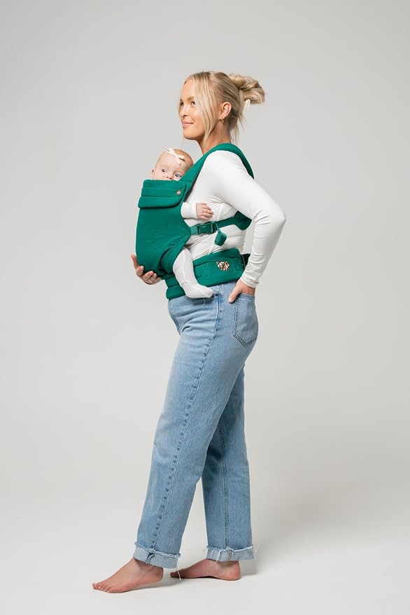 Mabē Monarch Ergonomic Baby Carrier – Premium Cotton Soft Structured Newborn to - Image 7