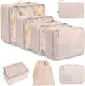 BAGAIL 8 Set Packing Cubes Luggage Packing Organizers by BAGAIL