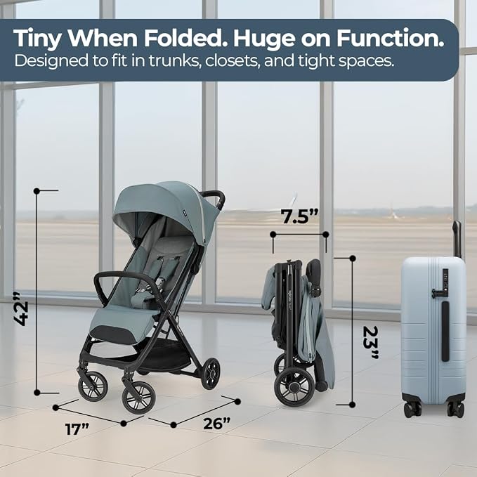 Inglesina Quid³ Stroller, Galaxy Gray - Image 7