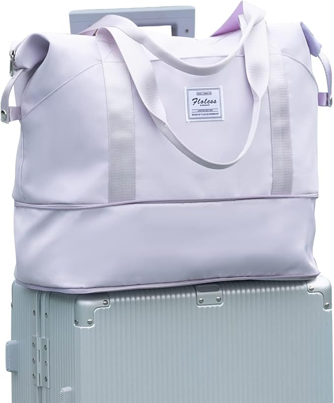 Travel Duffel Bag, Sports Tote Gym Bag, Shoulder Weekender Overnight Bag by WONHOX