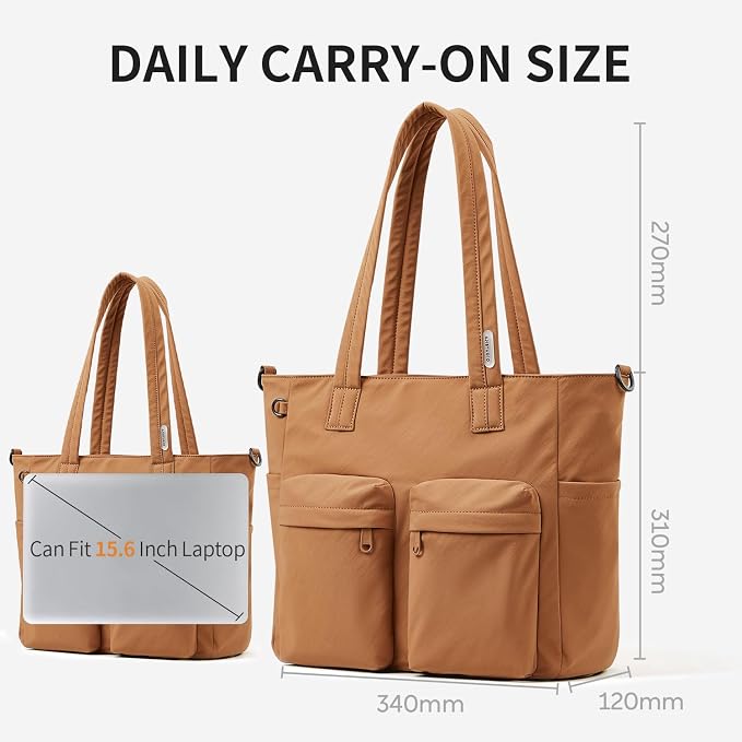 aji Tote Bag for women work, Water-Resistant Tote Bag - Image 4
