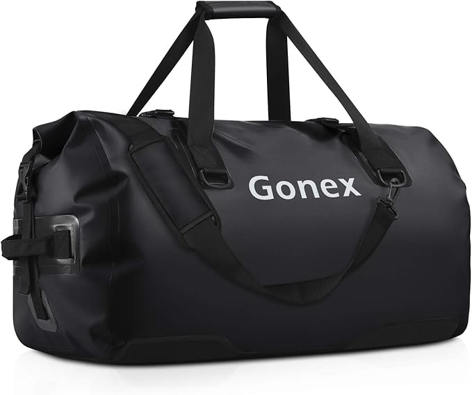 Gonex 40L 60L 80L Extra Large Waterproof Duffle Travel Dry Duffel Bag Heavy by Gonex