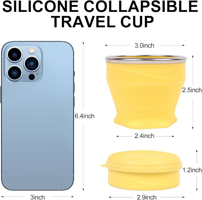 Collapsible Water Cup 6oz/180ml - Image 3