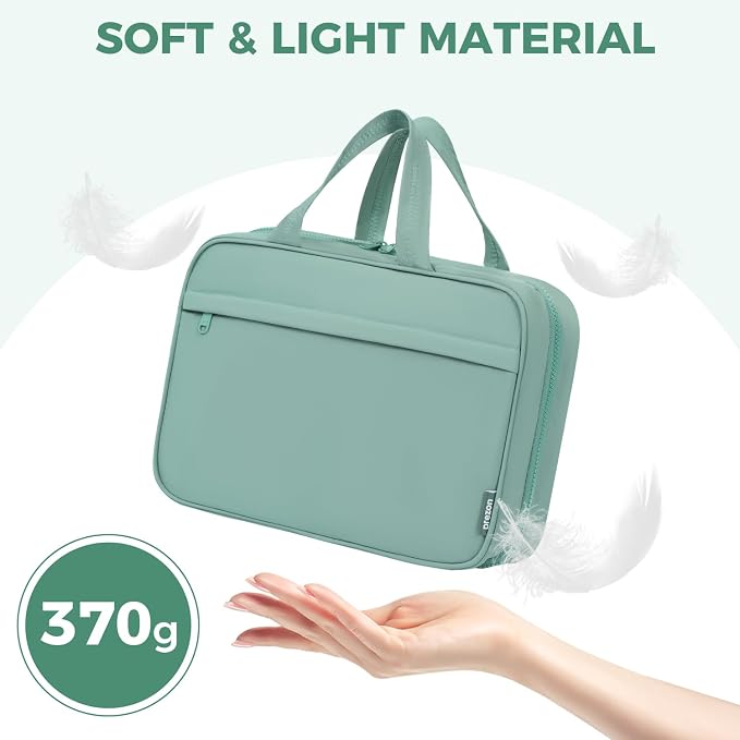 Toiletry Bag For women, Portable Hanging Organizer, 4 Leakproof Compartment for - Image 3