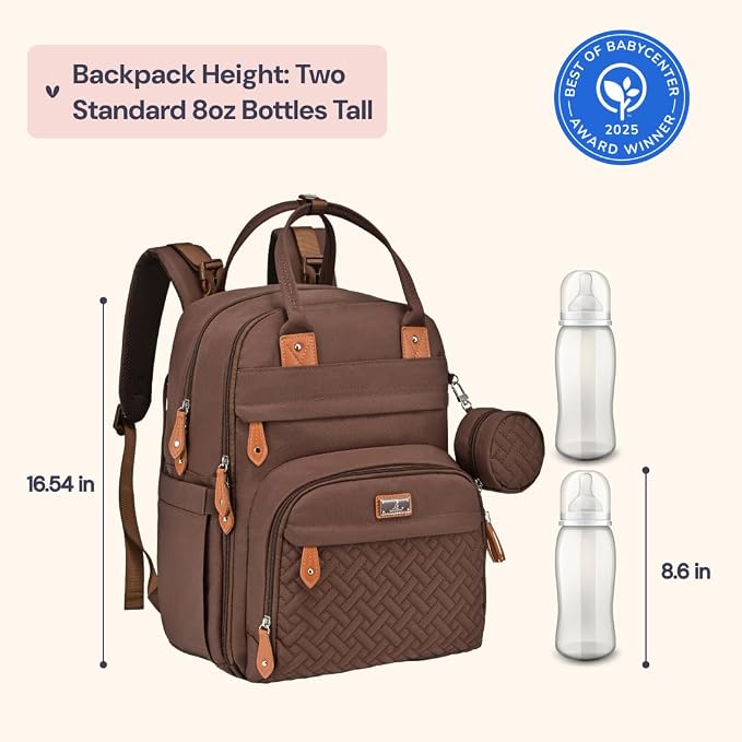 BabbleRoo Diaper Bag Backpack - Image 2