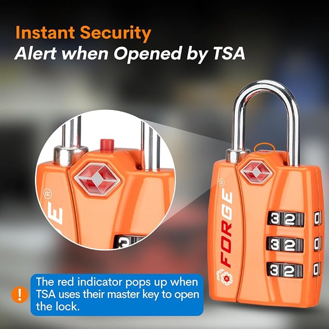 Forge TSA Luggage Combination Lock - Image 3