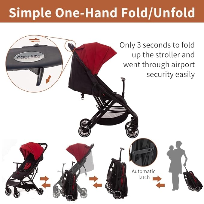 COOL KIDS Portable Stroller - Image 3