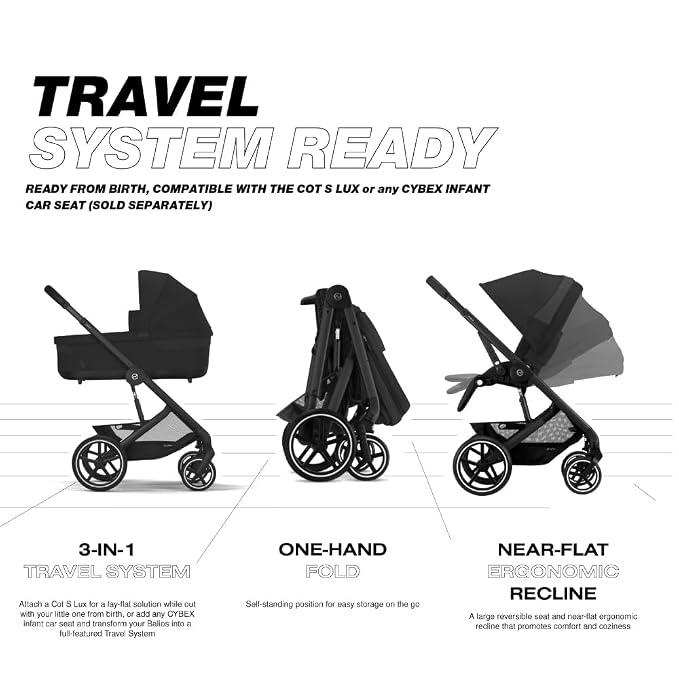 Cybex Balios S Lux Toddler and Baby Stroller - Image 3