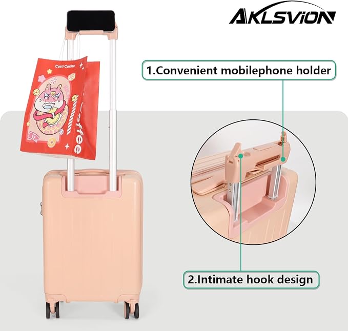 18-inch Carry-on Boarding Luggage: Equipped - Image 6