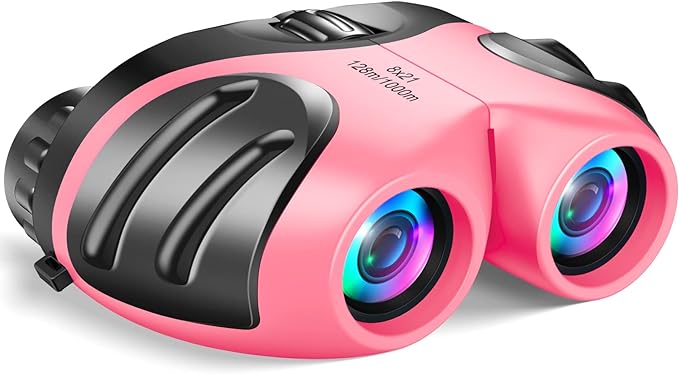 LET'S GO! Binocular for Kids, Compact High Resolution Shockproof Binoculars by LETSGO