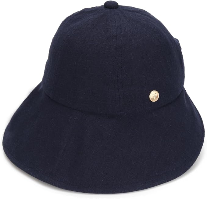 Linen Victorian Bonnet Hat Sun Cap, Foldable Summer Visor | New Katy - Image 2