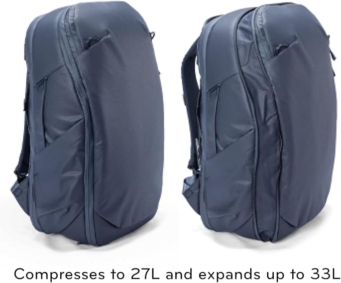 Peak Design Travel Backpack 30L, Expandable 27-33L Design, Rear and Top Access - Image 2