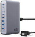 USB C Charger Block 515W GaN IV 8 Port Fast Charging Station Hub, Dual PD 100W by GKUTW