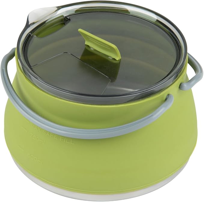 Restaurantware-Hi Tek 1 Liter Collapsible Camping Kettle, 20 Portable Cook Pots - Image 11
