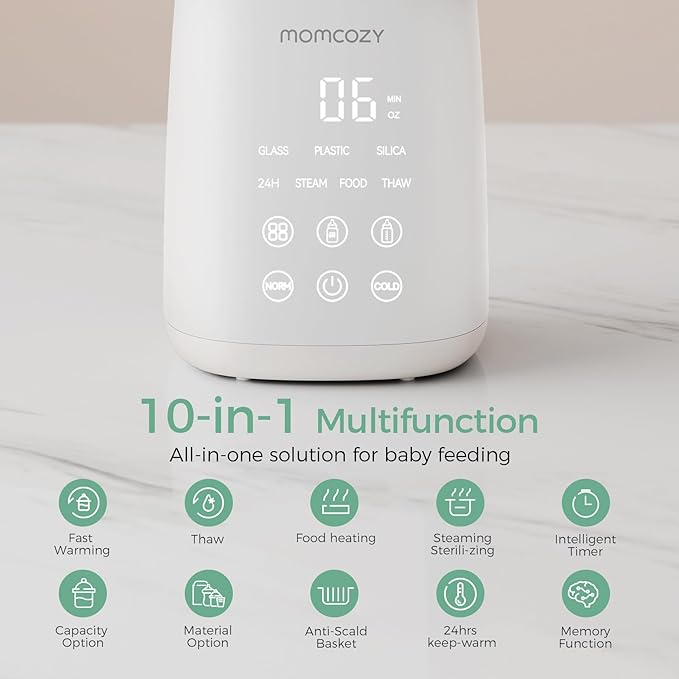 Momcozy Bottle Warmer, Fast Bottle Warmers - Image 4