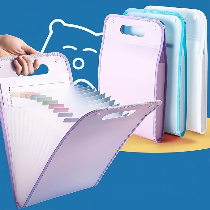 M&G Expanding File Folder 13 Pockets Accordion File Organizer - Image 2