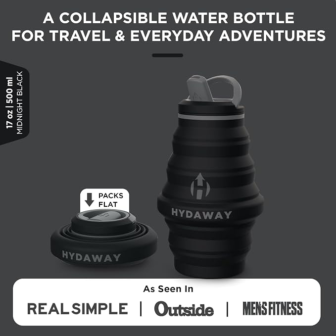HYDAWAY 17oz Collapsible Water Bottle - Image 2
