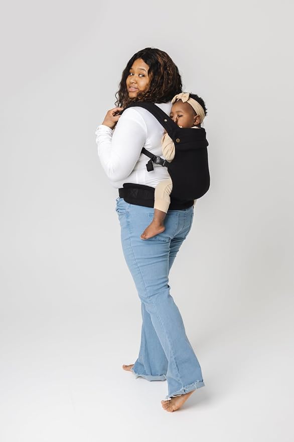 Mabē Monarch Ergonomic Baby Carrier – Premium Cotton Soft Structured Newborn to - Image 6