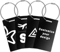4 pcs Personalized Luggage Tags by comfortez