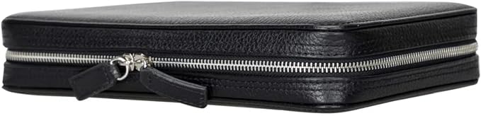 Medicine Handmade Leather Cable Organizer Bag – Full-Grain Leather Travel Tech - Image 4