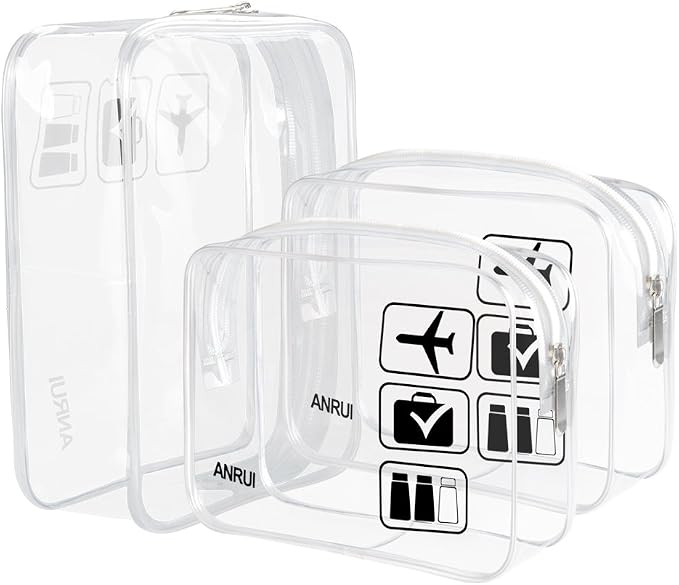 ANRUI Makeup Bags Clear Cosmetic Bag by ANRUI