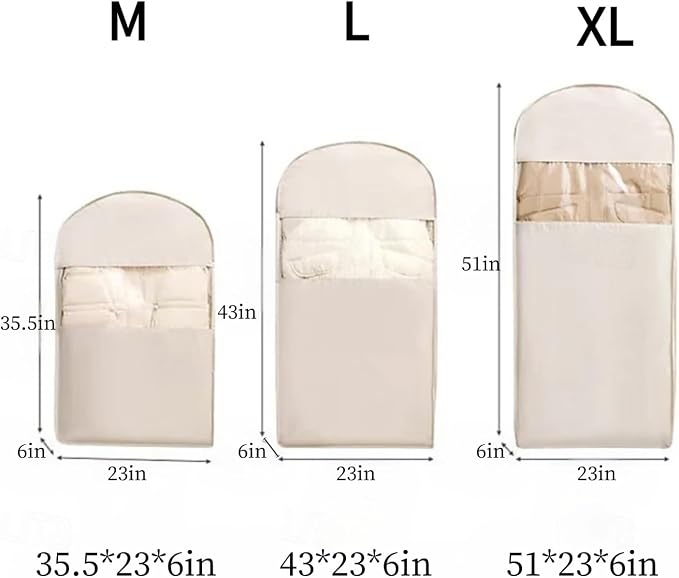 Space Saving Hanging Garment Bag - Image 6