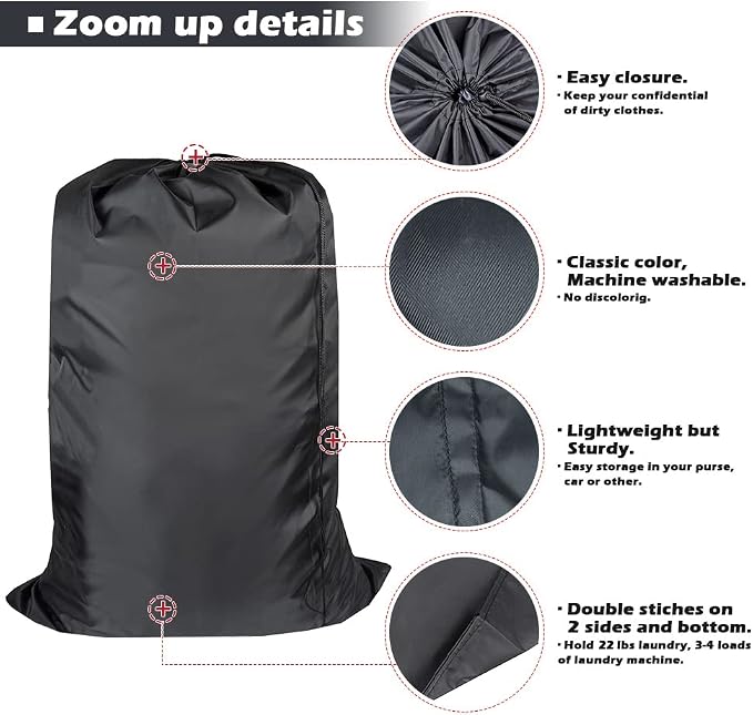 Washable Travel Laundry Bag - Image 3