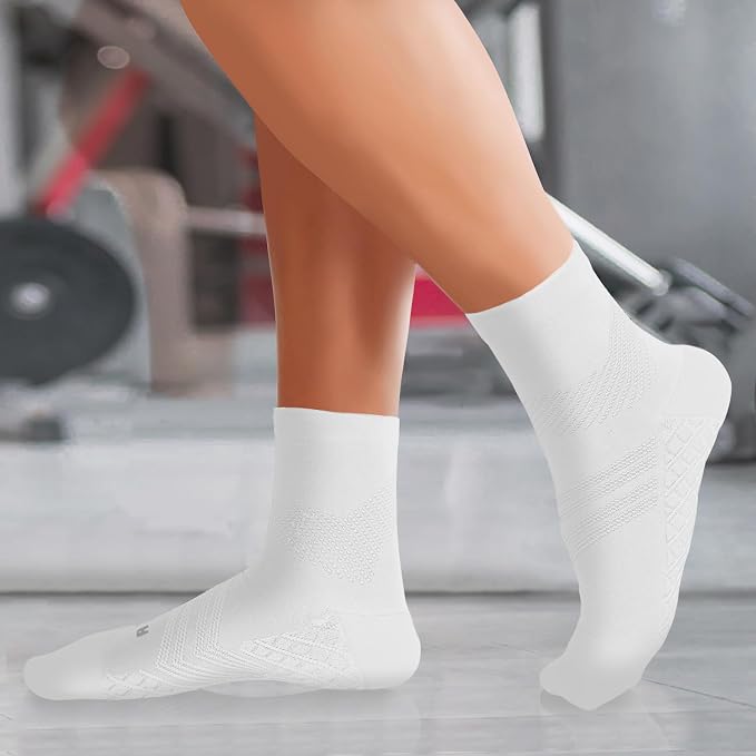 TechWare Pro Plantar Fasciitis Socks – Cushion Ankle Compression Socks Women & - Image 6