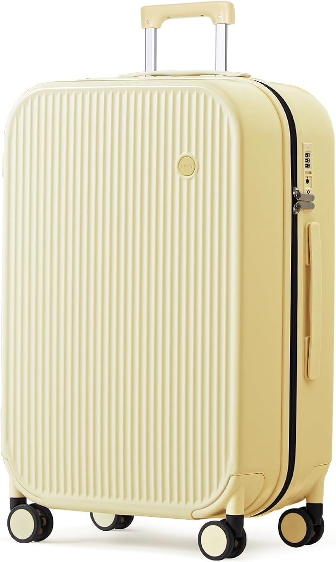 mixi 26 Inch Large Checked Luggage PC Hardshell Suitcases by MIXI