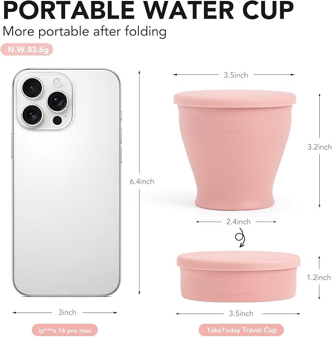 TakeToday Collapsible Travel Cup - Image 6