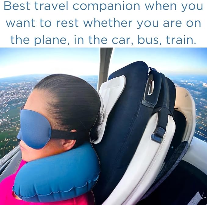 Inflatable Travel Pillows for Airplanes - Image 2