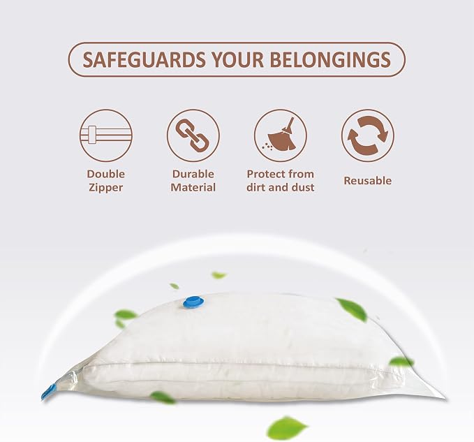 10 Small Vacuum Storage Bags - Image 3