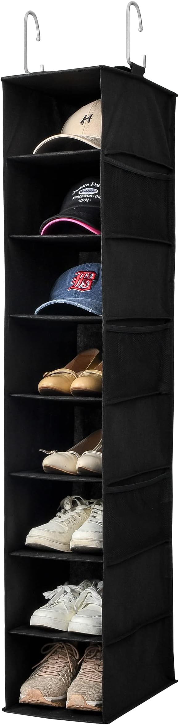Hanging Shoe Organizer for Closet by Berdeng