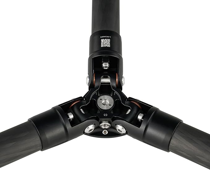 Leofoto Professional Camera Tripod, 63.9" Compact Carbon Fiber Tripod - Image 8