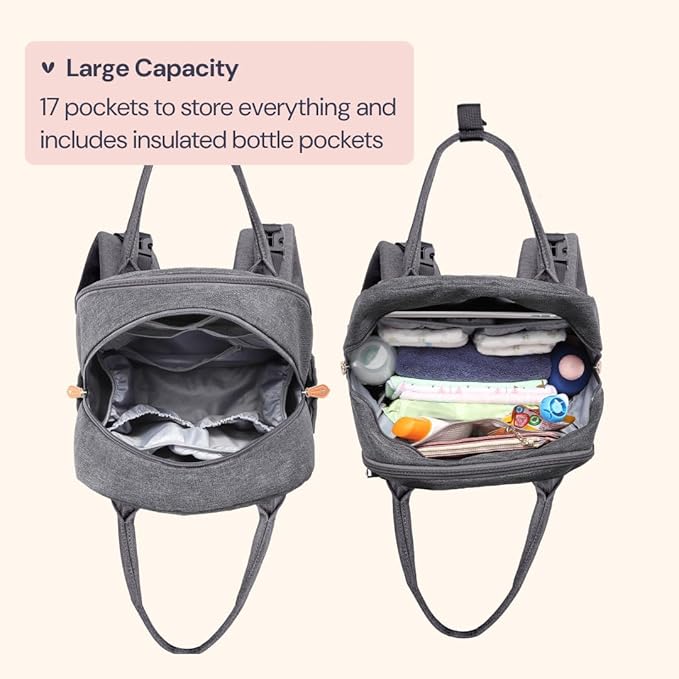BabbleRoo Diaper Bag Backpack - Image 3