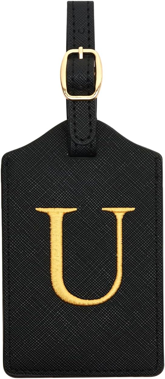 Luggage Tags in PU Leather: Set of 2 by CHOIEO
