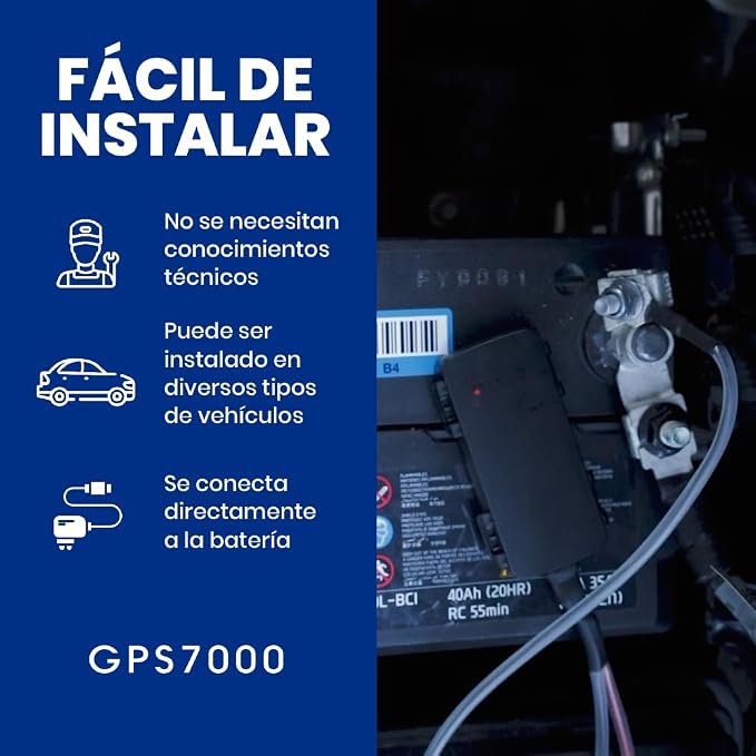 GPS7000-4G Hidden GPS Tracker for Vehicles | 12 Months of Service Included | - Image 6