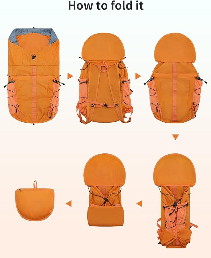 Blue Quartz Hiking Backpack 30L Lightweight Packable Backpack - Image 9