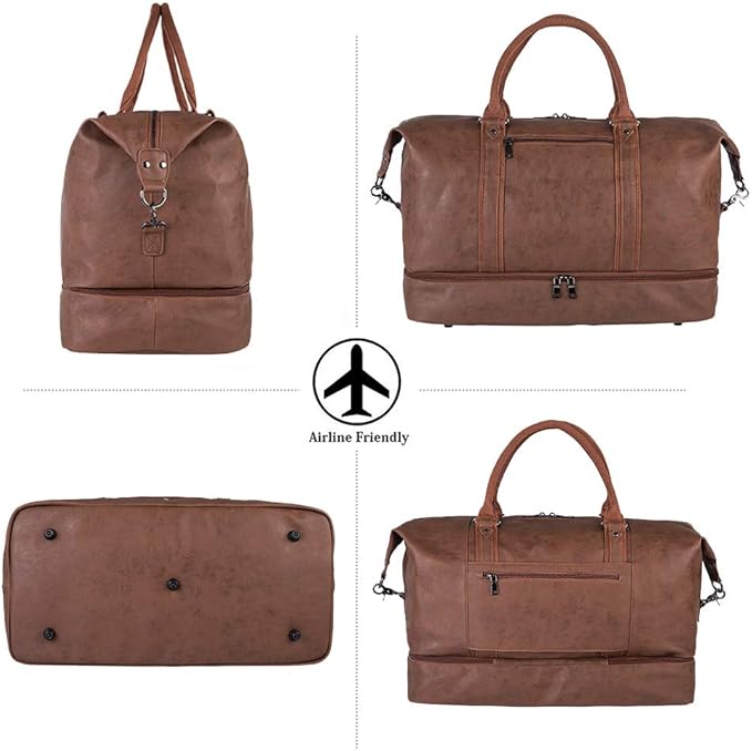 Weekender Overnight Bag Carry On Bag Travel Bag - Image 6
