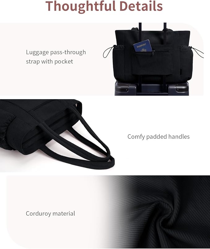 ECOHUB Tote Bag for Women, Work Tote Bags - Image 4