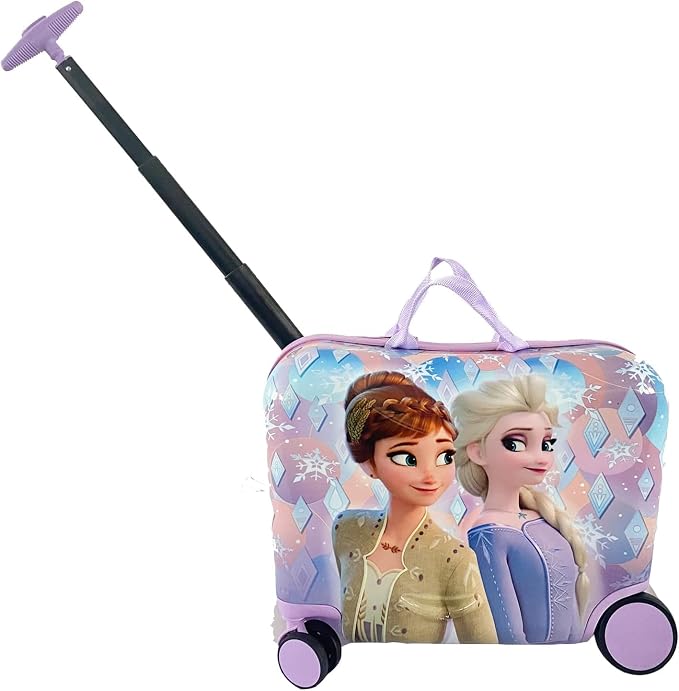 Disney Frozen Ride on Suitcase for Kids, Childre Riding Luggage, Cute by FASTFORWARD