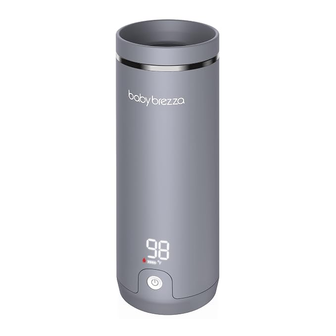 Baby Brezza SuperFast Portable Baby Bottle Warmer – 67% Faster by BabyBrezza