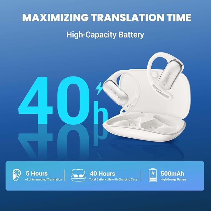 AI Translation Earbuds Real-Time 3-in-1 Language Translator Earbuds Lifetime - Image 5