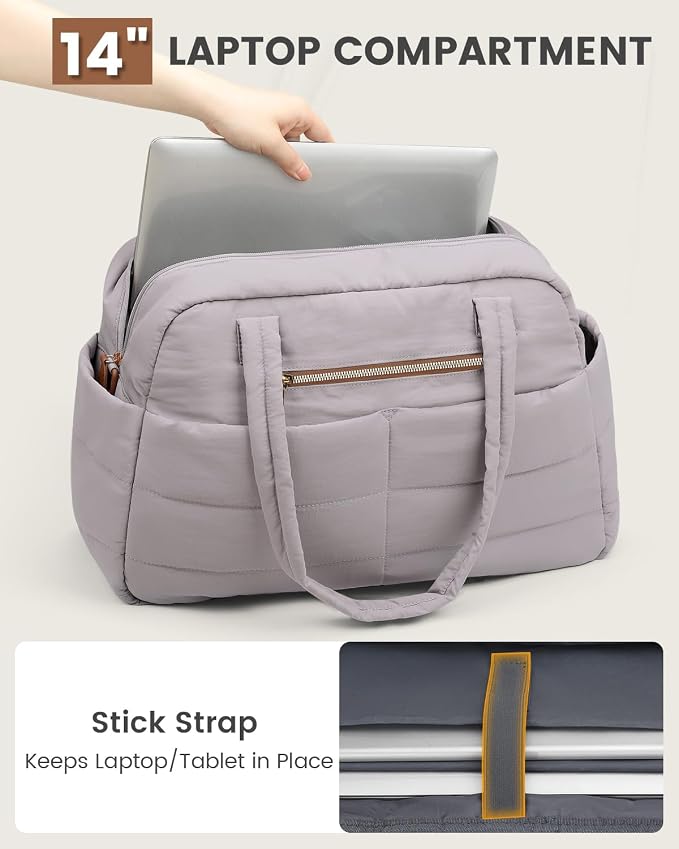 Travel Duffle Bag, Puffer Carry On Duffel Bag - Image 3