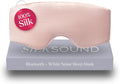 SilkSound 100% Mulberry Silk Bluetooth Sleep Mask, Skin-Friendly Sleeping by BackBayAudio