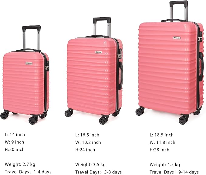 Luggage Set 3 Pieces -Suitcase Set - Image 7